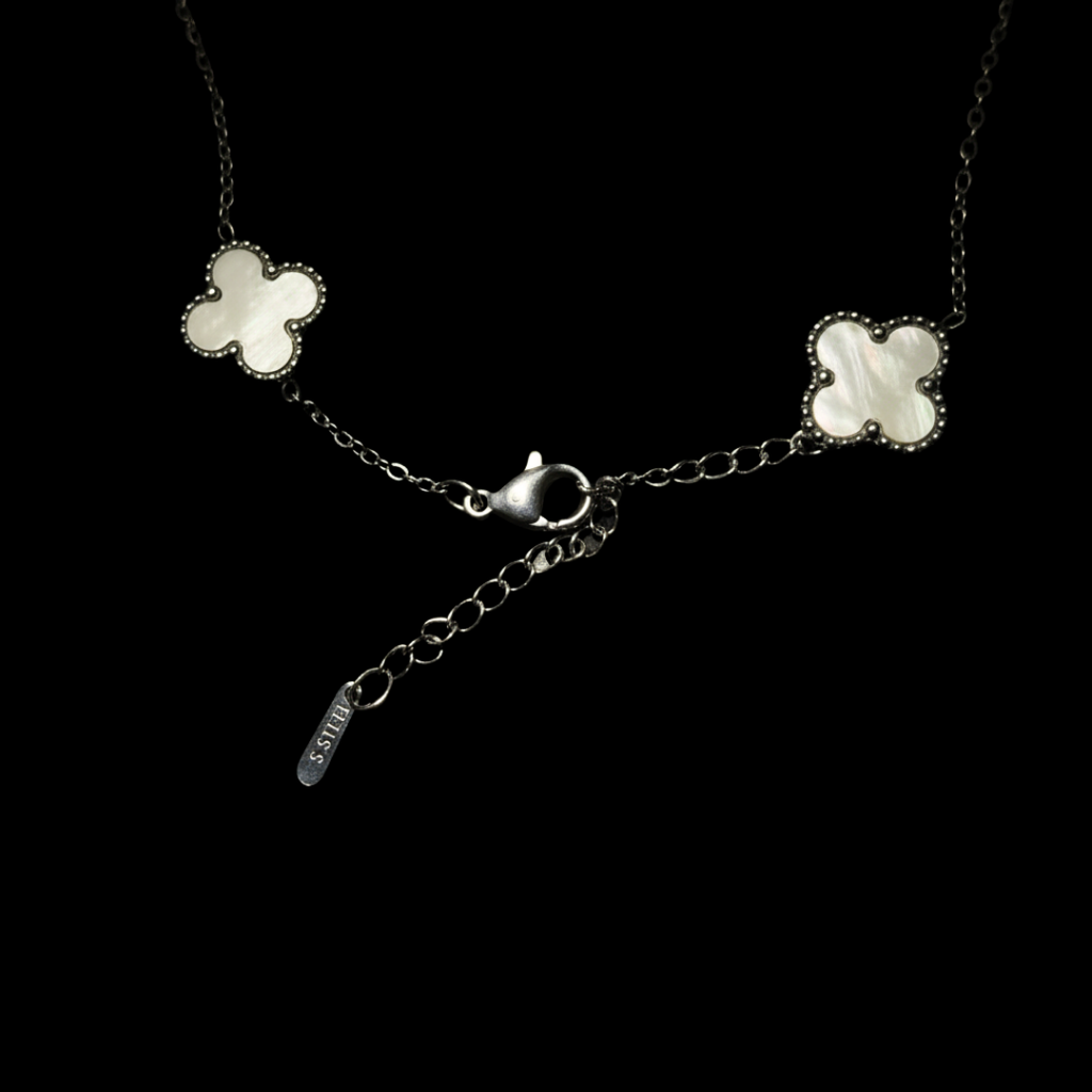 Brazalete de Trébol- White