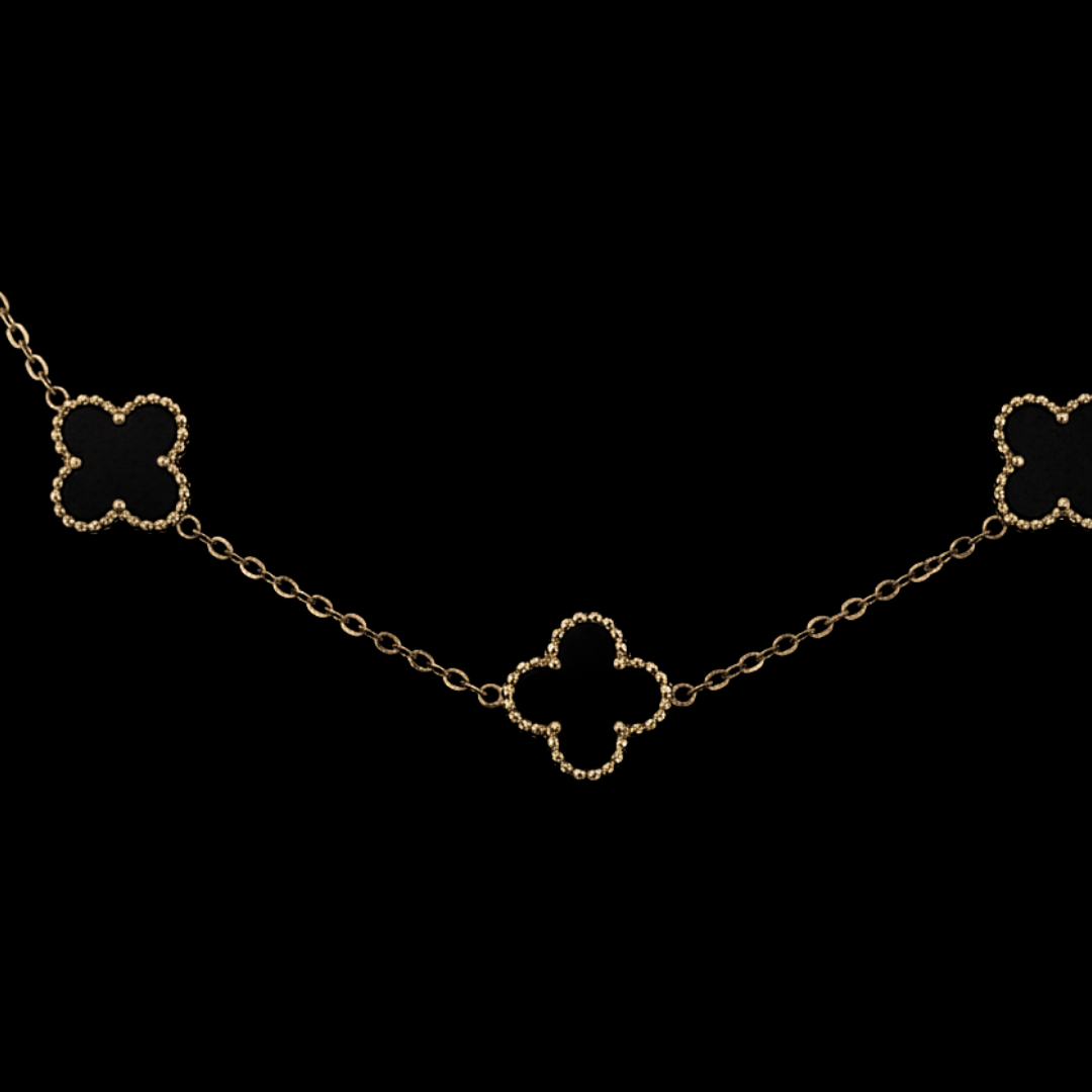 Collar negro dorado (actualizar)