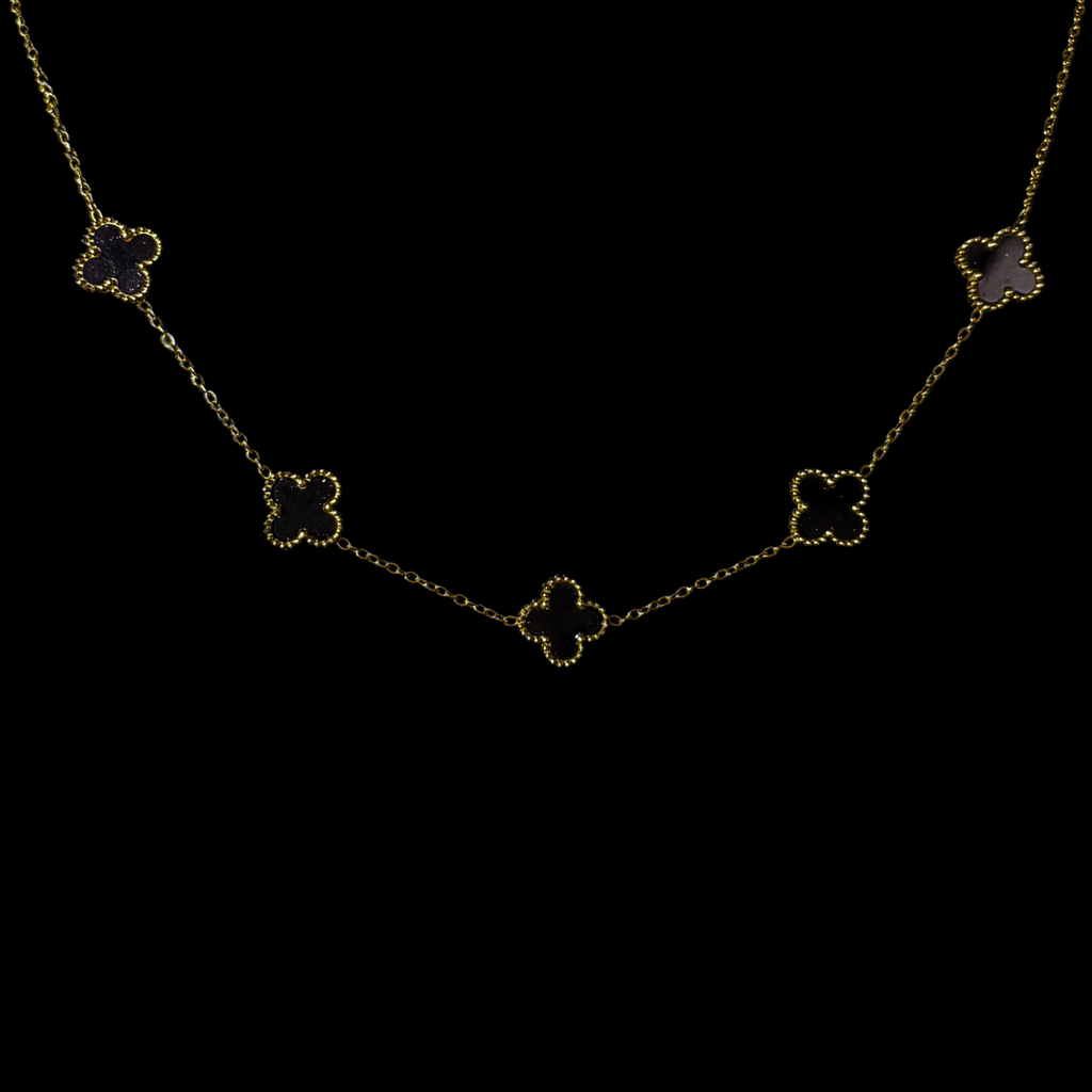 Collar negro dorado (actualizar)